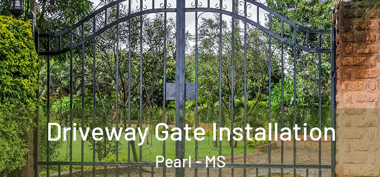 Driveway Gate Installation Pearl - MS